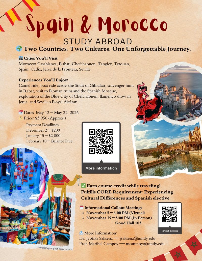 Spain Morocco Flyer